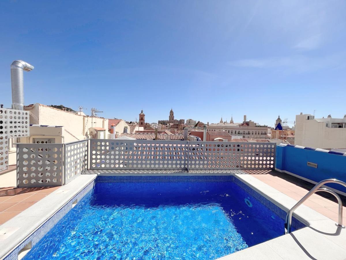 Appartamento Carreteria con piscina Málaga Esterno foto