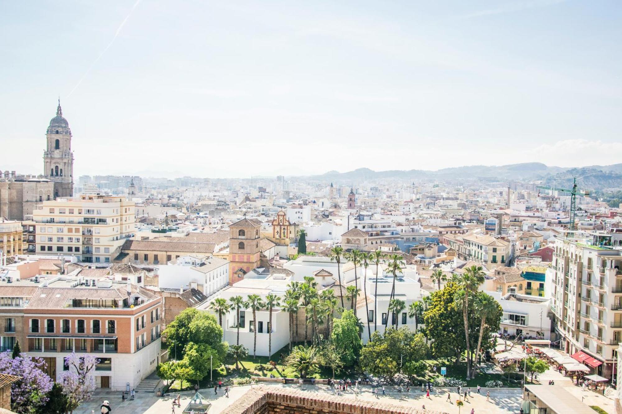 Appartamento Carreteria con piscina Málaga Esterno foto